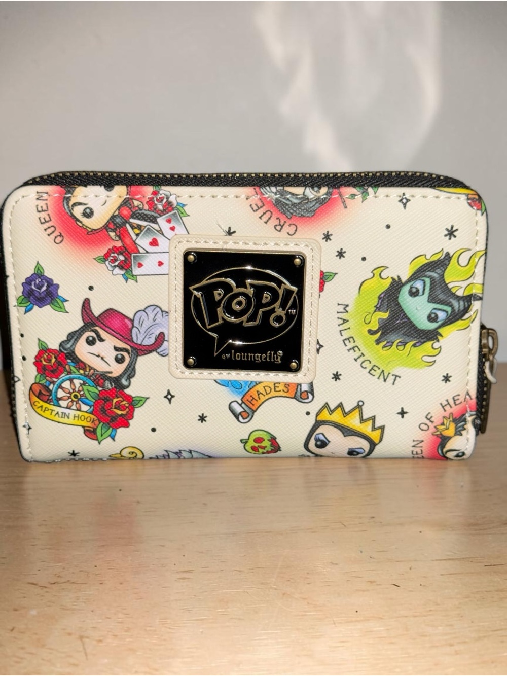 Loungefly POP Disney Villains Tattoo All Over Print Waller